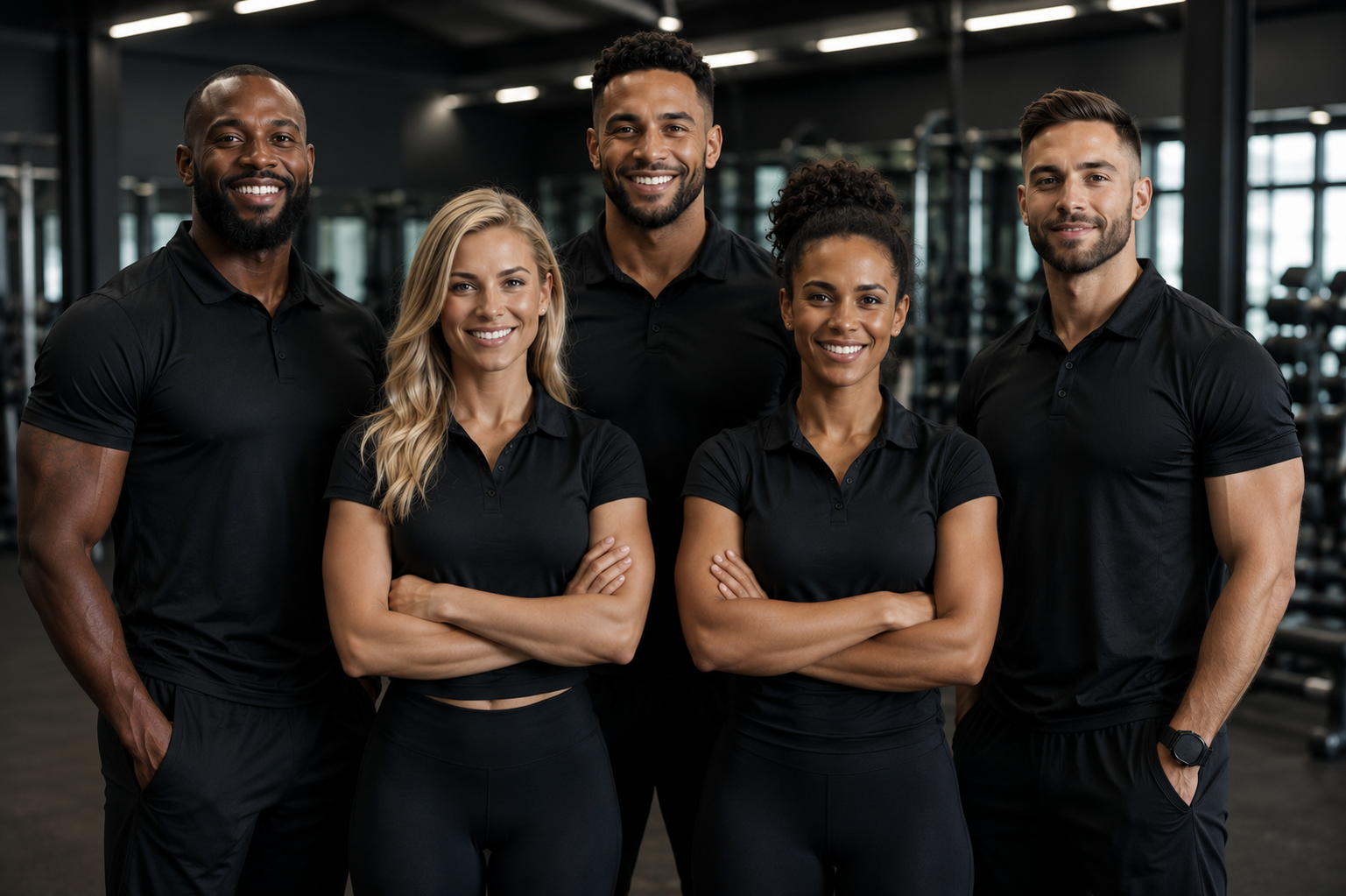 The FITNATION ATHLETICS coaching and front desk team